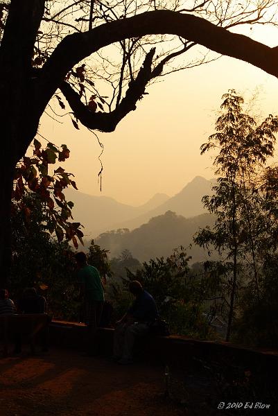 Tree and dusk.jpg - Sinh Hill, Luang Prabang